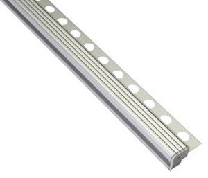 Image of the product INTERIOR LED STEP 21X25 SILVER