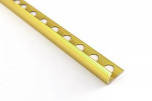 ALUMINUM MITER 10.5 BRIGHT GOLD